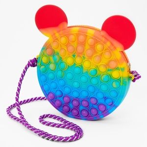 🐣 Claire's Club Bear Popper Fidget Toy Crossbody Purse
